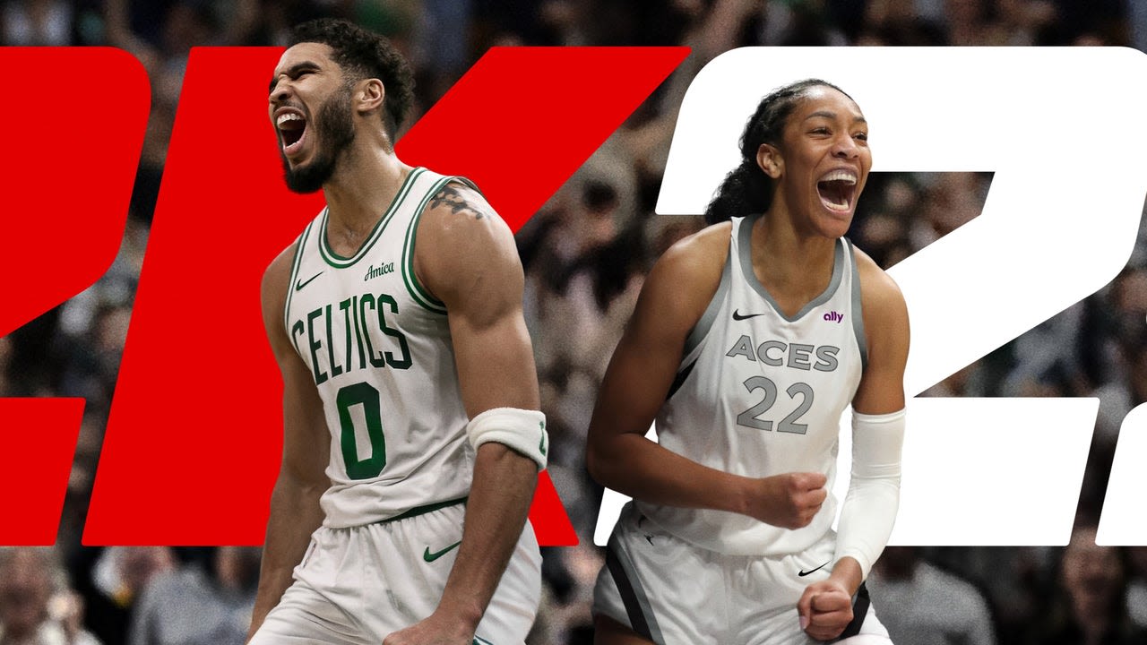 NBA 2K25 Puts NBA Champ Jayson Tatum and WNBA Champ A’ja Wilson on Cover, Launches September - IGN