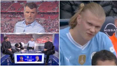 Roy Keane savaging Haaland for his reaction to being subbed off v Wolves was TV gold