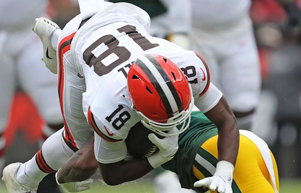 Cleveland Browns Young Receiver Carted Off vs. Jacksonville