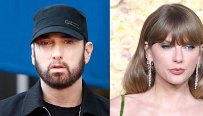 Eminem Sends a Pointed Message About Taylor Swift While Promoting His New Album