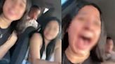 Jóvenes sufren accidente de auto por distraerse al ir cantando y grabando; el video captó todo