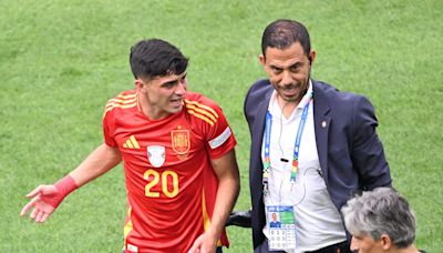 Pedri substituted off with first-half injury in Spain vs Germany