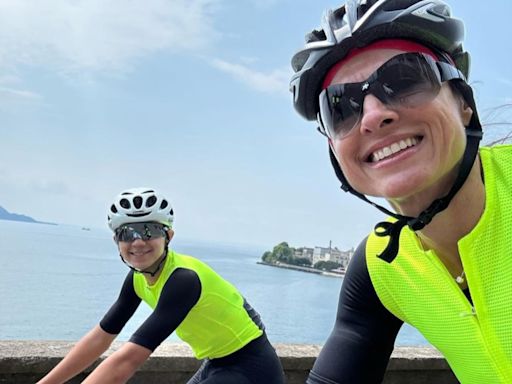 Gabriela Sabatini compartió un paseo en Italia con ciclistas paralímpicos argentinos y emocionó a todos