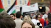 Swedish climate activist Greta Thunberg was among the protesters