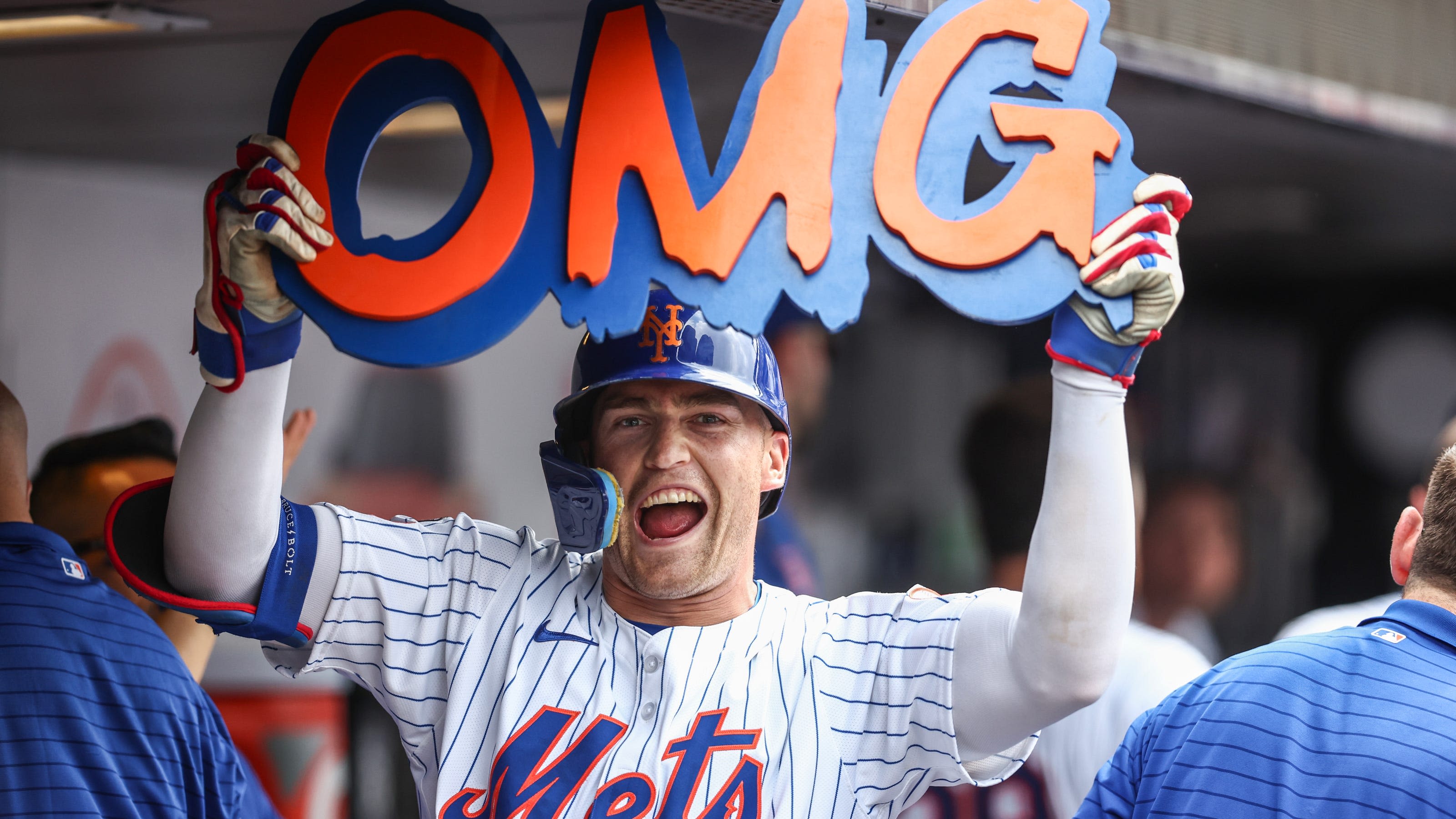 WATCH: Brandon Nimmo's 100th career home run helps Mets dig out of four-run deficit