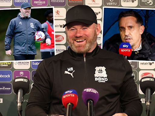 Wayne Rooney in brutal Gary Neville dig as he reveals why he took Plymouth job