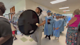 Greenville seniors return to elementary school for a nostalgic walkthrough