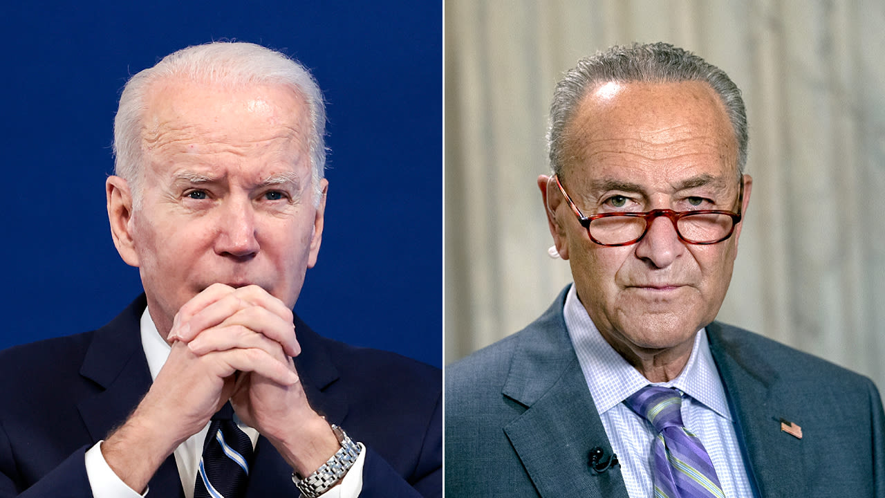 Schumer reaffirms support for Biden in wake of report he’s open to president’s ouster as 2024 nominee