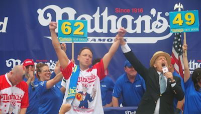 Joey Chestnut Downs 57 Hot Dogs And Buns At Texas Exhibition, Sets Up Potential 2025 Showdown