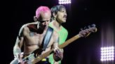 When are the Red Hot Chili Peppers on stage in London?