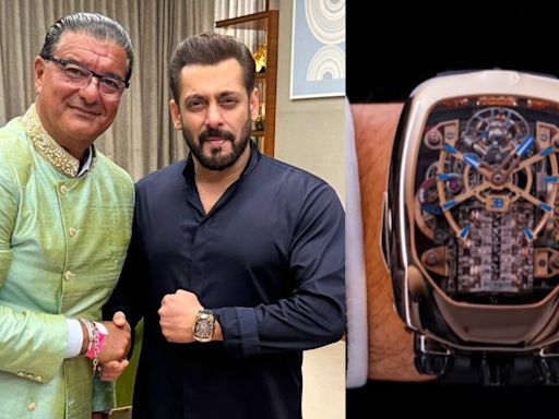 Salman Khan collabs with Jacob and Co, wears Bugatti Chiron Tourbillon watch worth Rs 4 crore, Ranveer Singh says, "Jacob bhai ki toh nikal padi"