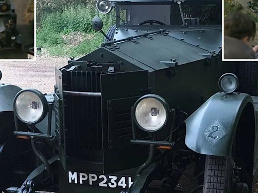 Armoured Rolls Royce that starred in two hit films on sale for shock low price