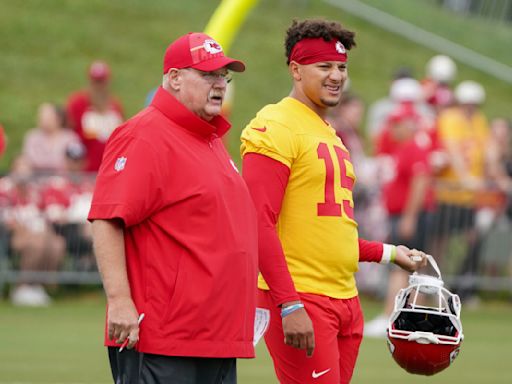 Andy Reid Has Perfect Explanation For Surprise Guest At Chiefs Training Camp