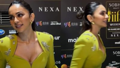 Rakul Preet Singh Storms Off IIFA Green Carpet After Question on Father-in-Law Vashu Bhagnani | Watch - News18