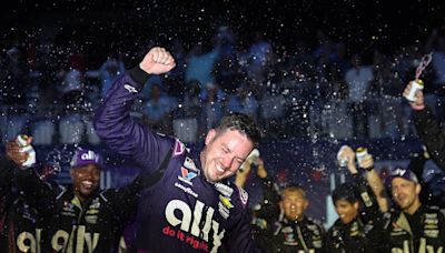 Alex Bowman, after Chicago Street Race win, can finally enjoy that bourbon