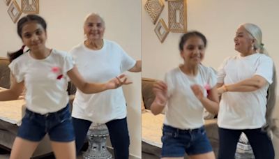 'Dancing Dadi' Grooves With Granddaughter To Karan Aujla's 'Tauba Tauba' Song; Video Goes Viral