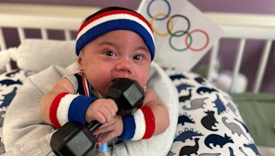 NICU babies are ready to cheer on Team USA at the Olympics