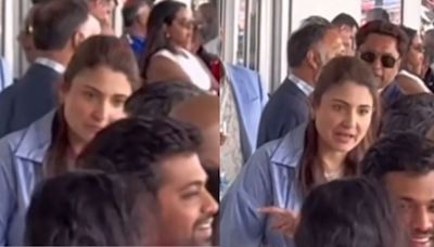 Did Anushka Sharma Snap At A Man During Ind vs Pak WC Match At NY Stadium? Check Viral Video