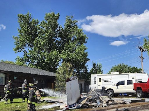 Plane Crashes In Front Yard Of Home In US’ Denver, Four Hospitalised - News18