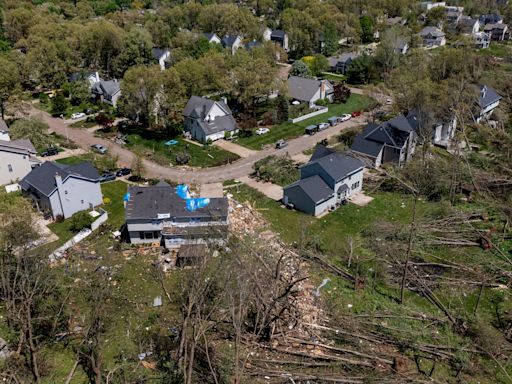 See the 11-mile path Kalamazoo County’s tornado took Tuesday