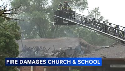 Fire damages Good Shepherd Church, school in Downers Grove: officials