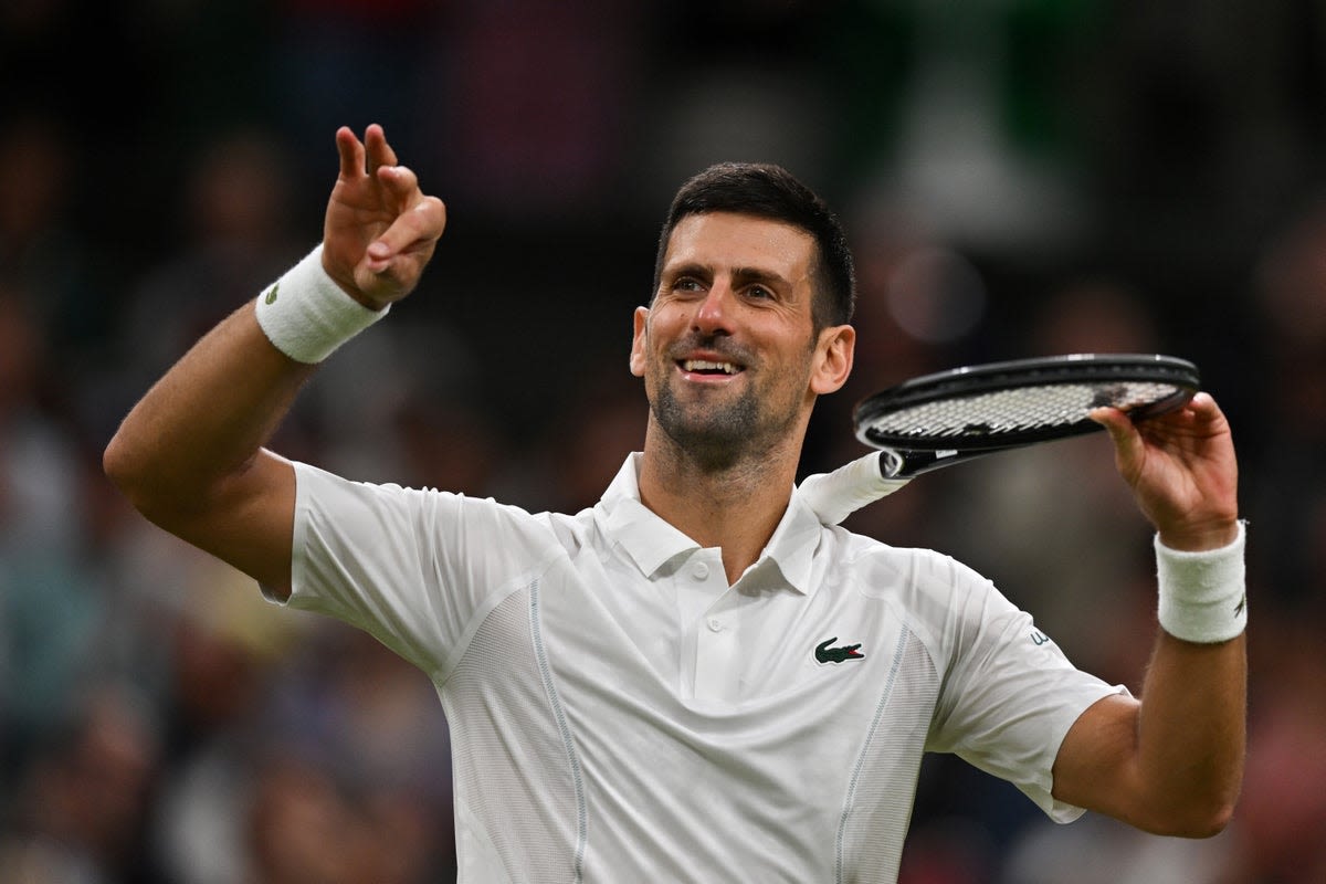 Wimbledon Order of Play: Day eight schedule with Novak Djokovic on Centre Court