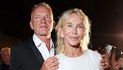 Sting puts on a loved-up display with his wife Trudie Styler