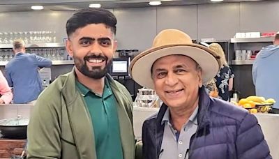 Watch: Babar Azam meets Sunil Gavaskar at airport as Pakistan travel to Dallas