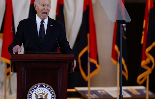 In Holocaust remembrance, Biden condemns antisemitism sparked by college protests and Gaza war