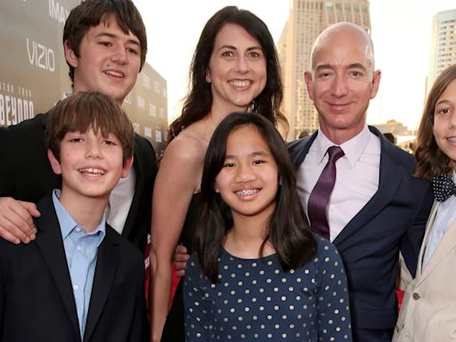 La enigmática vida de los hijos de Jeff Bezos