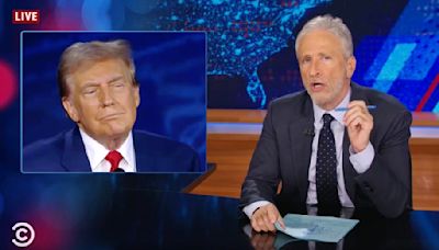 Jon Stewart Unloads on Trump’s Most Shameful Debate Moment