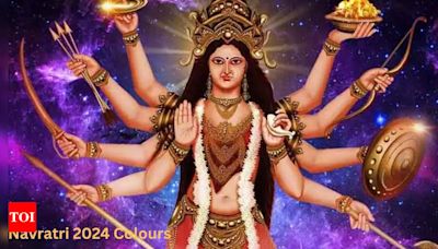 Navratri 2024: Significance of Nine Colours and Their Meaning | - Times of India