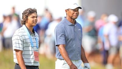 Tiger Woods qualified for 1st Junior Amateur championship at 14. Son Charlie just did the same at 15