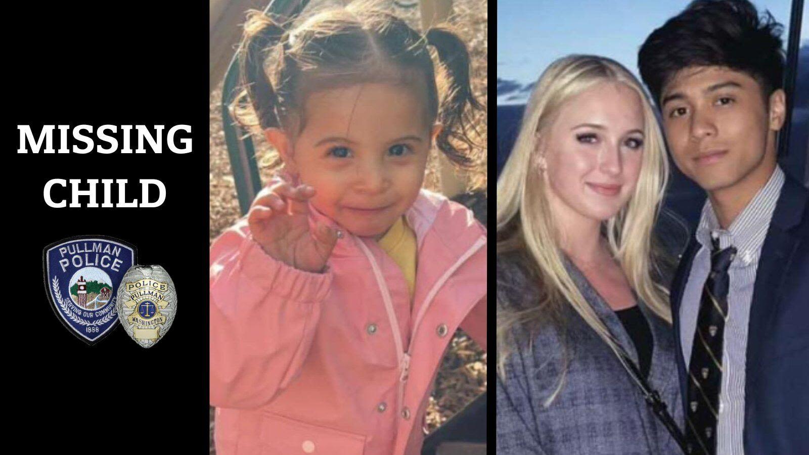 Missing 2-year-old with couple who fled to Mexico, Pullman police say | FOX 28 Spokane