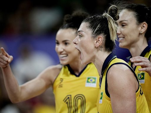 Placar de Brasil x Estados Unidos no vôlei feminino: veja pontuação ao vivo