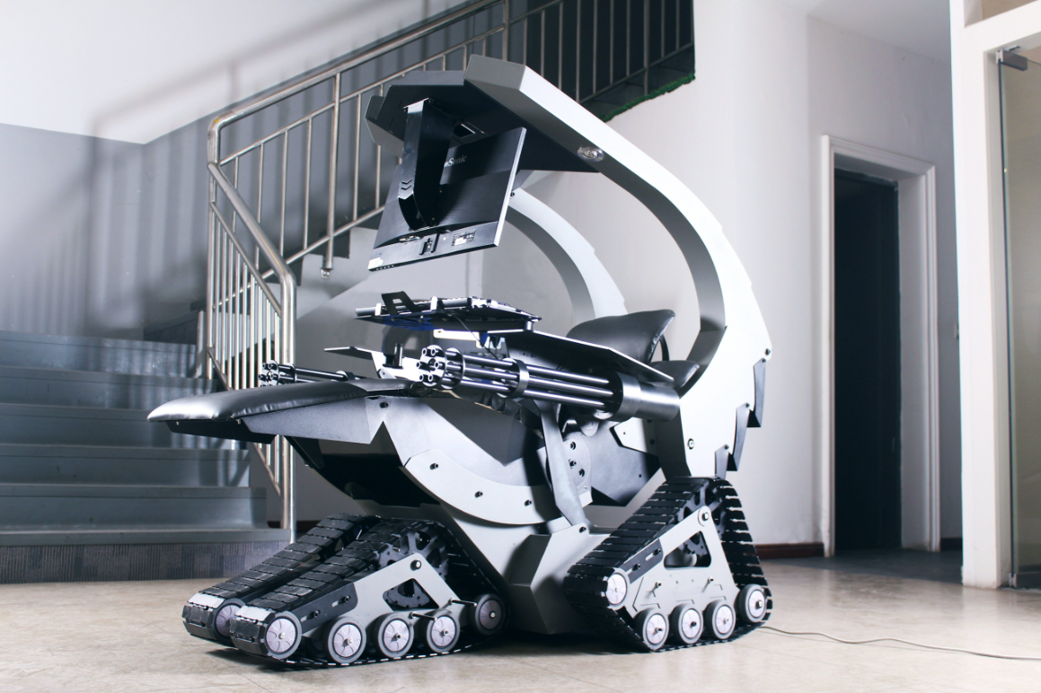 Be prepared for extreme productivity and Judgment Day with the Gatling Battlestation – Preorder yours for just $4,199