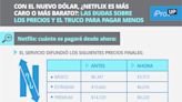 Con el nuevo dólar, ¿Netflix es más caro o más barato?: las dudas sobre los precios y el truco para pagar menos