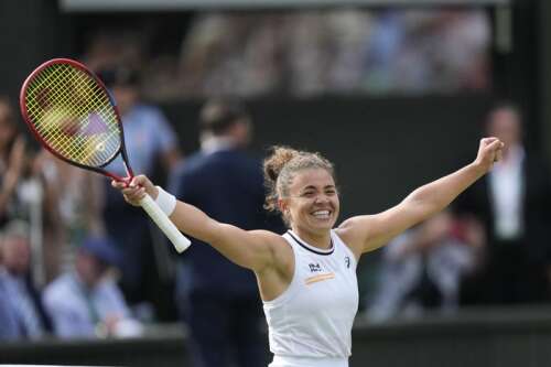 Jasmine Paolini wins Wimbledon's longest women's semifinal, faces Barbora Krejcikova next