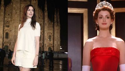 VIDEO: Así reveló Anne Hathaway si será parte de "El Diario de la Princesa 3"