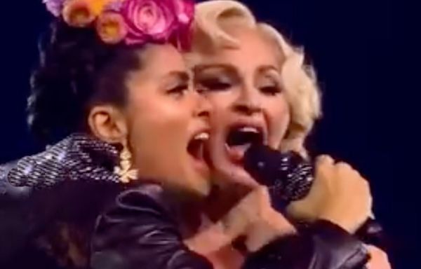 Salma Hayek Thanks Madonna for Letting Her Be a Part of Her 'Iconic' Tour: 'Unforgettable Night'