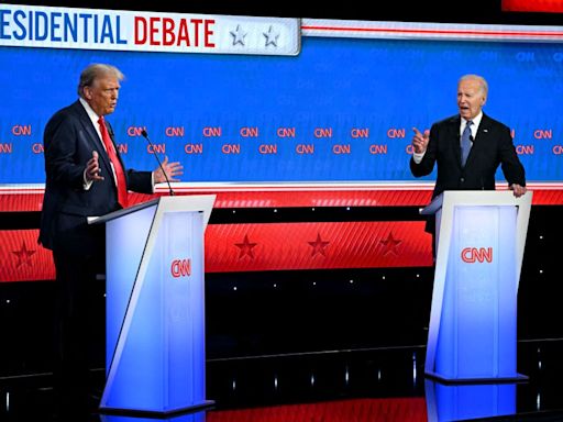 Trump says he won’t block abortion pill and repeats ‘abortions after birth’ misinformation in first debate