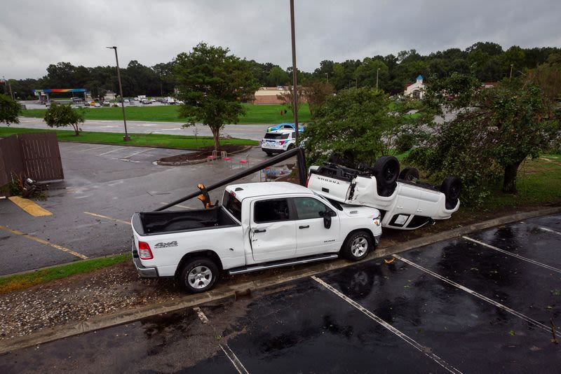 Tropical Storm Debby stalls off Carolinas, bringing unrelenting rain to region