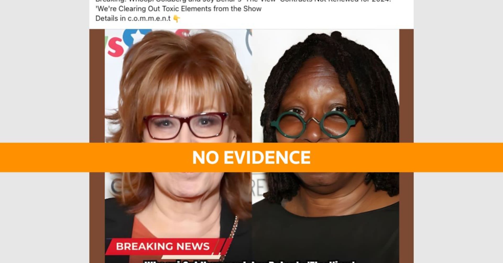 Fact Check: No evidence that ABC decided not to renew ‘The View’ host contracts