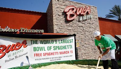 Buca di Beppo goes bankrupt. Here are the restaurants that are closing.