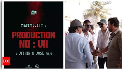 Mammootty - Vinayakan film starts rolling, see pics - Times of India