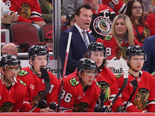 Blackhawks coach Luke Richardson can finally be evaluated based on results this season