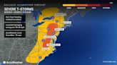 Millions at risk for severe weather in the mid-Atlantic and Northeast on Memorial Day