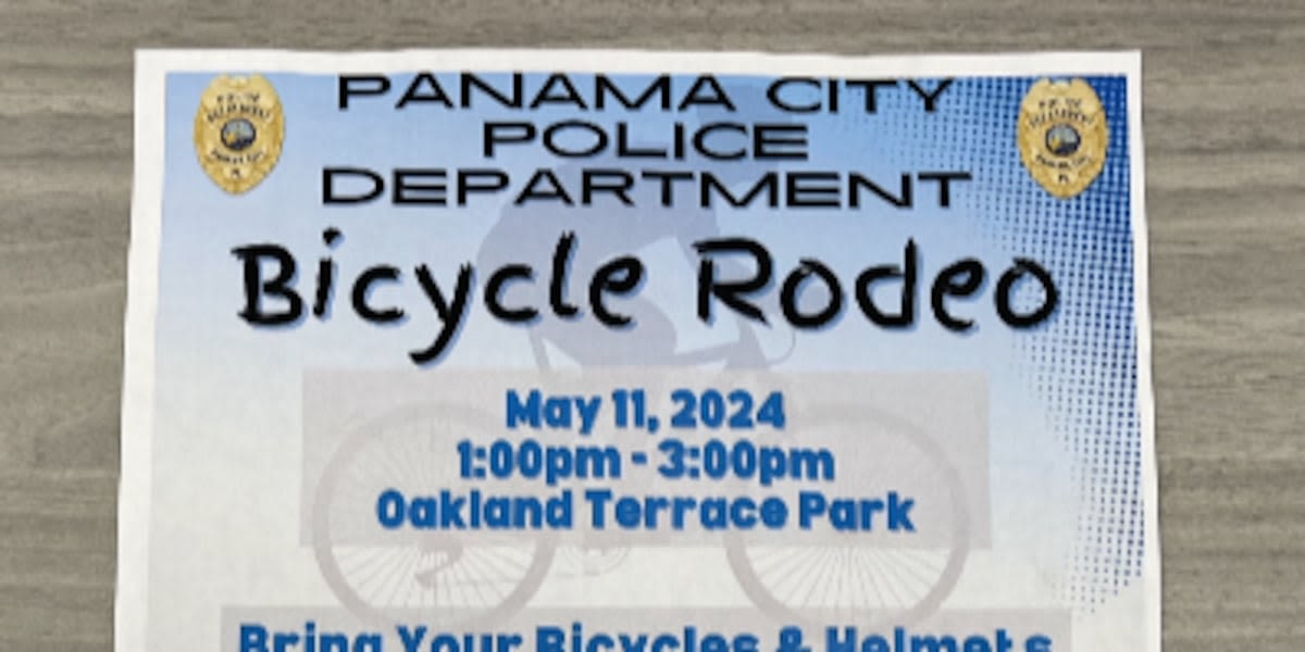 Panama City Police Department gears up for Bicycle Rodeo event