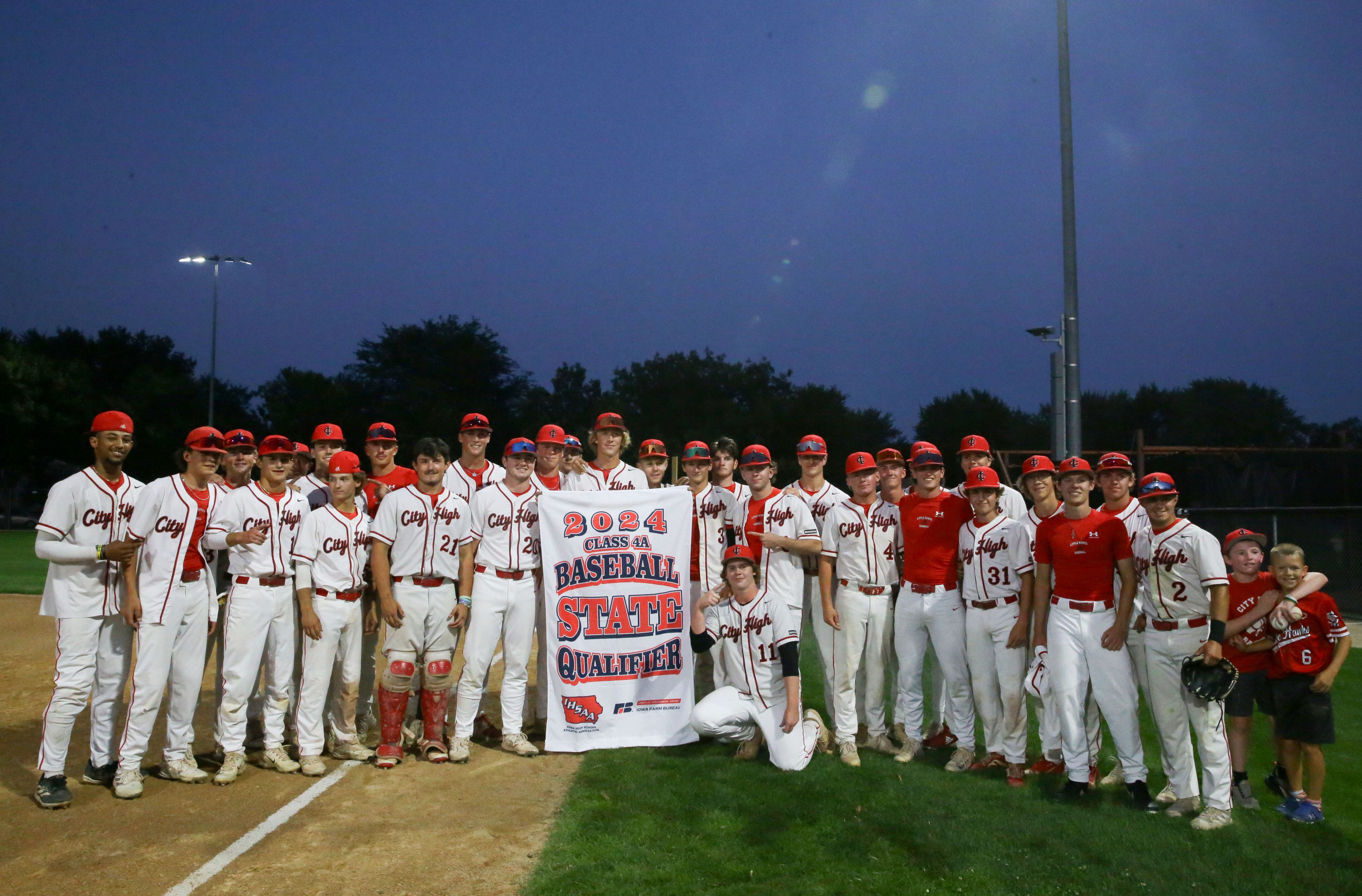 Jake Mitchell's two-RBI double lifts City High past Iowa City West in substate finals