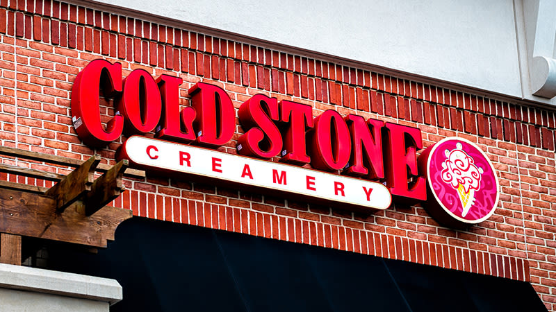 One of Cold Stone Creamery’s ice cream flavors is at the center of a legal dispute